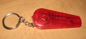 Blind Trust Key Chain